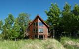 Holiday Home United States: Beachfront Chalet On Lake Michigan-3 Homes In 1- ...