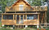 Holiday Home Maine: Maine Vacation Rental Home 3Br + Loft/2Ba Log Cabin Homes 