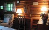Holiday Home United States: Farmington, Maine - Lakefront Log Cabin On ...