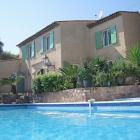 Villa La Cigale with private pool, superb sea view, only 50 m from the beach