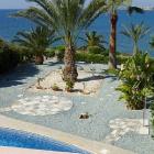 Villa Paphos Safe: Luxury Seafront Villa Private Pool 