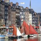 Apartment France: Honfleur. Rooftop, Waterside Apartment In The Old Port. 