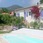 Villa La Cigalette with private pool, superb sea view, only 50 m from the beach