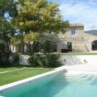 Villa France: Large Stone Mas With Heated Pool And Spa In Southern Provence, ...